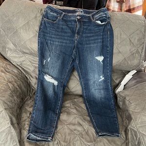 Maurice’s mid-rise 18w jeans, worn x 1